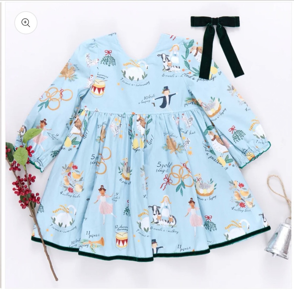 Pink Chicken 12 Days Of Christmas Dress size 4 NWT